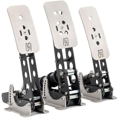 Heusinkveld Sim Pedals Sprint 3-Pedal Set - schwarz (PC), Gaming Controller, Schwarz, Silber Heusinkveld Sim Pedals Sprint 3-Pedal Set - schwarz (PC), Gaming Controller, Schwarz, Silber