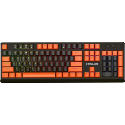 Yenkee DESTROYER WT300 mechanische Tastatur mit Hintergrundbeleuchtung für Gamer – limitierte Version WORLD (Eng. Int.), Tastatur