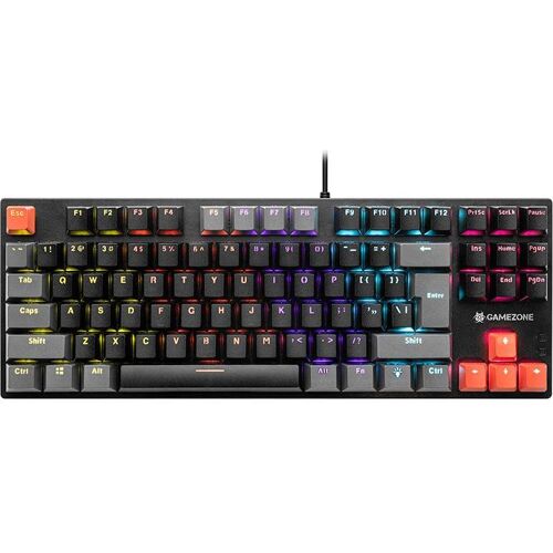 Tracer GAMEZONE Blade 87 Mechanische Tastatur (Eng. Int., Kabelgebunden), Tastatur, Schwarz