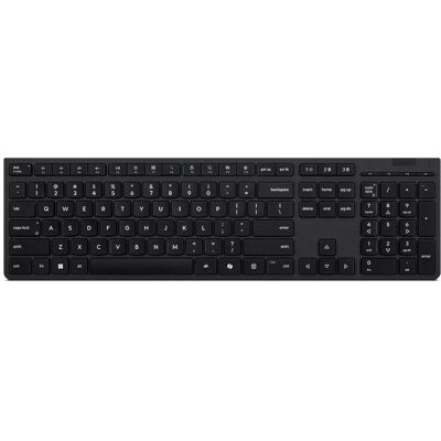 Lenovo Professional Wireless Rechargeable Keyboard-German (DE, Kabellos), Tastatur, Grau, Schwarz Lenovo Professional Wireless Rechargeable Keyboard-German (DE, Kabellos), Tastatur, Grau, Schwarz