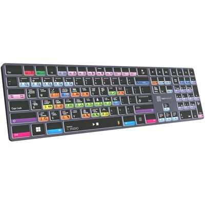 Logickeyboard FL Studio Titan UK (PC) (US, Kabelgebunden, Kabellos), Tastatur, Grau Logickeyboard FL Studio Titan UK (PC) (US, Kabelgebunden, Kabellos), Tastatur, Grau