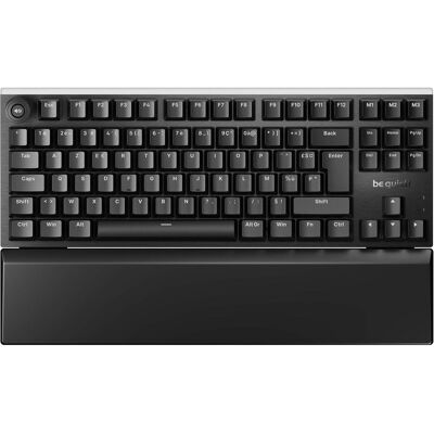 be quiet! Mechanische Gaming-Tastatur (Silent Tactile) Light Mount TKL RGB (Schwarz) (FR, Kabelgebunden), Tastatur, Schwarz be quiet! Mechanische Gaming-Tastatur (Silent Tactile) Light Mount TKL RGB (Schwarz) (FR, Kabelgebunden), Tastatur, Schwarz