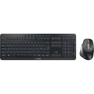 CHERRY 12033124 DESKTOP WIRELESS UK-EN LAYOUT US MSD UK WRLS (Eng. Int., Kabelgebunden, Kabellos), Tastatur, Schwarz CHERRY 12033124 DESKTOP WIRELESS UK-EN LAYOUT US MSD UK WRLS (Eng. Int., Kabelgebunden, Kabellos), Tastatur, Schwarz