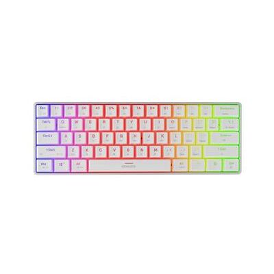 Genesis Thor 660 G2 Weiße Wireless RGB Mechanische Gaming-Tastatur Genesis Thor 660 G2 Weiße Wireless RGB Mechanische Gaming-Tastatur