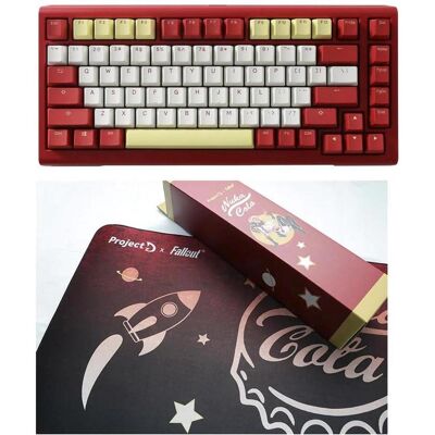 Ducky ProjectD x Fallout Tinker 75 - MX2A Blue (US) (US, Kabelgebunden), Tastatur, Mehrfarbig Ducky ProjectD x Fallout Tinker 75 - MX2A Blue (US) (US, Kabelgebunden), Tastatur, Mehrfarbig