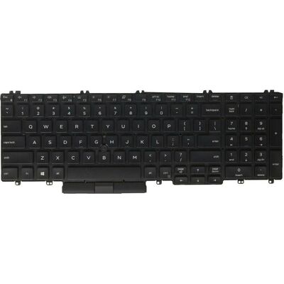 Dell 102-Tasten beleuchtete Notebook-Tastatur - US-Englisch - Blau Dell 102-Tasten beleuchtete Notebook-Tastatur - US-Englisch - Blau