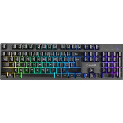 Marvo SOLDAT 20 schwarz / Gaming-Tastatur / Membran / USB / RGB / US-Layout / 1,5 m (US, Kabelgebunden), Tastatur, Schwarz Marvo SOLDAT 20 schwarz / Gaming-Tastatur / Membran / USB / RGB / US-Layout / 1,5 m (US, Kabelgebunden), Tastatur, Schwarz