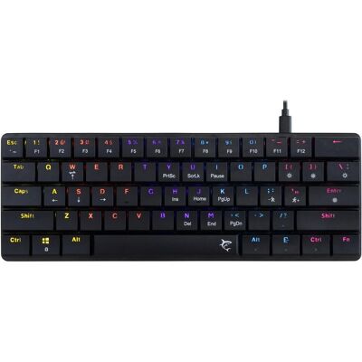 WHITE SHARK NAGAMAKI - Mechanisches Keyboard - Schwarz und Rot - 19 RGB-Effekte WHITE SHARK NAGAMAKI - Mechanisches Keyboard - Schwarz und Rot - 19 RGB-Effekte