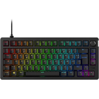 HP Hyperx Alloy Rise Gaming Keyboard 75 (DE, Kabelgebunden), Tastatur, Schwarz HP Hyperx Alloy Rise Gaming Keyboard 75 (DE, Kabelgebunden), Tastatur, Schwarz
