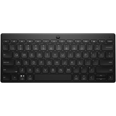 HP 355 Compact Multi-Device - Tastatur - (US, Kabellos), Tastatur, Schwarz HP 355 Compact Multi-Device - Tastatur - (US, Kabellos), Tastatur, Schwarz
