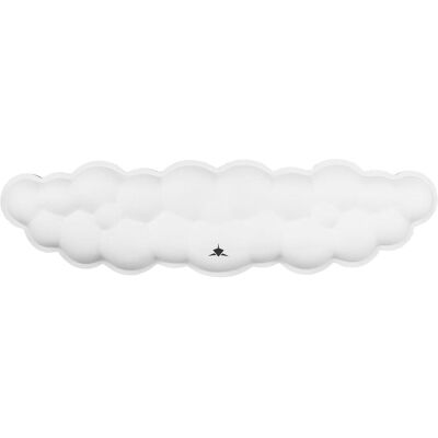 White Shark KP-012 Cumulus Wolken Keyboard Handballenauflage, Maus + Tastatur Zubehör, Weiss White Shark KP-012 Cumulus Wolken Keyboard Handballenauflage, Maus + Tastatur Zubehör, Weiss