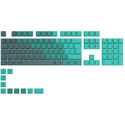 Glorious PC Gaming Race GLO-KC-GPBT-RF-ES, Keycaps, Türkis, Grün Glorious PC Gaming Race GLO-KC-GPBT-RF-ES, Keycaps, Türkis, Grün