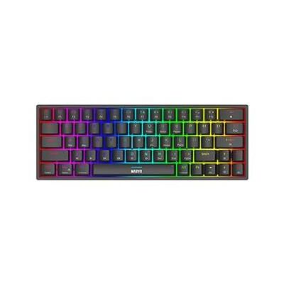 Marvo SHOGO 63 Tastatur verkabelt (USB) US, schwarz mechanische (US, Kabelgebunden), Tastatur, Schwarz Marvo SHOGO 63 Tastatur verkabelt (USB) US, schwarz mechanische (US, Kabelgebunden), Tastatur, Schwarz
