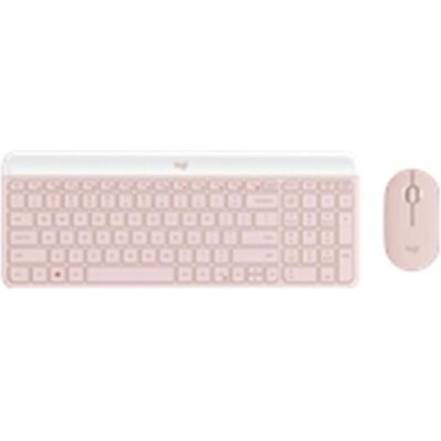 Logitech MK470 (DE, Kabellos), Tastatur, Rosa Logitech MK470 (DE, Kabellos), Tastatur, Rosa
