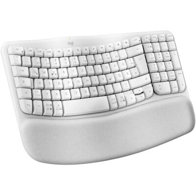 Logitech Wave Keys (CH, Kabellos), Tastatur, Weiss Logitech Wave Keys (CH, Kabellos), Tastatur, Weiss