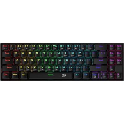 Redragon Deimos, Wired & Wireless mechanischer Tastatur, RGB, Brown Switch Black EN (Eng. Int., Kabelgebunden, Kabellos), Tastatur, Schwarz Redragon Deimos, Wired & Wireless mechanischer Tastatur, RGB, Brown Switch Black EN (Eng. Int., Kabelgebunden, Kabellos), Tastatur, Schwarz