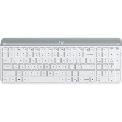 Logitech MK470 (US, Kabellos), Tastatur, Weiss Logitech MK470 (US, Kabellos), Tastatur, Weiss