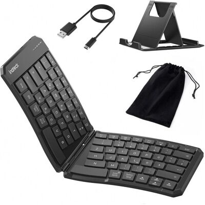 Inateck N0131 (DE, Kabellos), Tastatur, Schwarz Inateck N0131 (DE, Kabellos), Tastatur, Schwarz