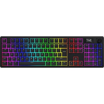 Hator "Clavier Gamer sans fil mécanique (Aurum Linear) Skyfall 100 Pro RGB (Noir)" (Eng. Int., Kabelgebunden, Kabellos), Tastatur, Schwarz Hator "Clavier Gamer sans fil mécanique (Aurum Linear) Skyfall 100 Pro RGB (Noir)" (Eng. Int., Kabelgebunden, Kabellos), Tastatur, Schwarz