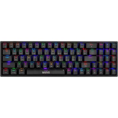 Marvo SHOGO 78W Wireless schwarz (Eng. Int., Kabelgebunden, Kabellos), Tastatur, Schwarz Marvo SHOGO 78W Wireless schwarz (Eng. Int., Kabelgebunden, Kabellos), Tastatur, Schwarz