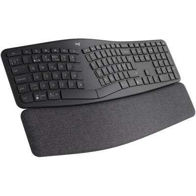 Logitech Ergo K860 (Eng. Int., Kabellos), Tastatur, Schwarz Logitech Ergo K860 (Eng. Int., Kabellos), Tastatur, Schwarz