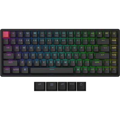 Keychron K2X-J4 (US, Kabelgebunden, Kabellos), Tastatur, Schwarz Keychron K2X-J4 (US, Kabelgebunden, Kabellos), Tastatur, Schwarz