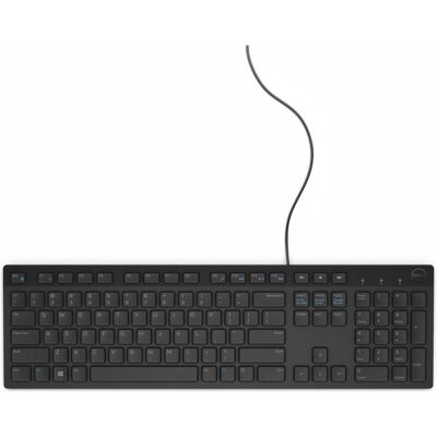 Dell KYBD 105 GER KB216-B PMX (DE, Kabelgebunden), Tastatur, Schwarz Dell KYBD 105 GER KB216-B PMX (DE, Kabelgebunden), Tastatur, Schwarz