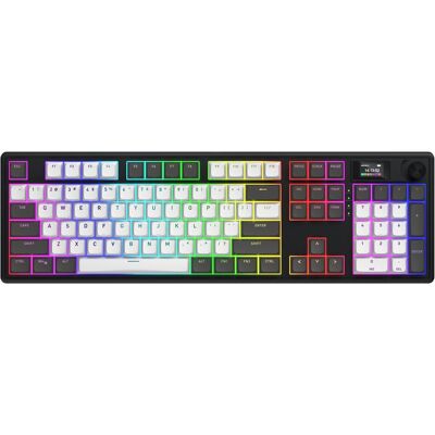 Hator Skyfall 100 Pro (US, Kabelgebunden, Kabellos), Tastatur, Schwarz, Grau Hator Skyfall 100 Pro (US, Kabelgebunden, Kabellos), Tastatur, Schwarz, Grau
