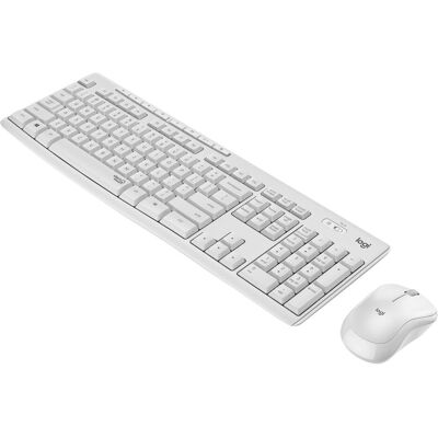 Logitech MK295 Silent (US, Kabellos), Tastatur, Weiss Logitech MK295 Silent (US, Kabellos), Tastatur, Weiss