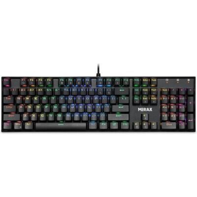 Defender Mechanische Tastatur MIRAX GK-352 mit RGB-Hintergrundbeleuchtung (US, Kabelgebunden), Tastatur, Schwarz Defender Mechanische Tastatur MIRAX GK-352 mit RGB-Hintergrundbeleuchtung (US, Kabelgebunden), Tastatur, Schwarz