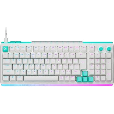 Logitech G 920-014003 (Eng. Int., Kabelgebunden), Tastatur, Weiss Logitech G 920-014003 (Eng. Int., Kabelgebunden), Tastatur, Weiss
