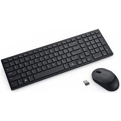 Dell Silent Keyboard and Mouse - (DE, Kabellos), Tastatur, Schwarz Dell Silent Keyboard and Mouse - (DE, Kabellos), Tastatur, Schwarz