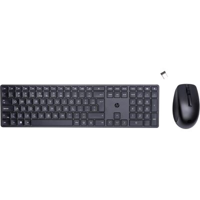 HP 650 (Eng. Int., Kabellos), Tastatur, Schwarz HP 650 (Eng. Int., Kabellos), Tastatur, Schwarz