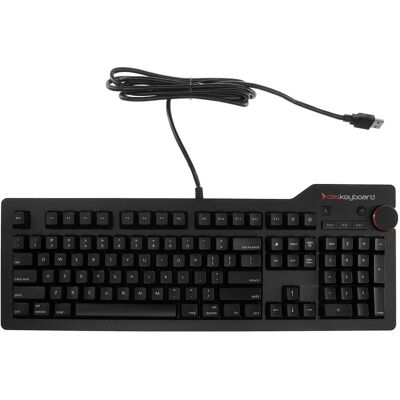 Das Keyboard 4 Professional for Mac (US, Kabelgebunden), Tastatur, Schwarz Das Keyboard 4 Professional for Mac (US, Kabelgebunden), Tastatur, Schwarz