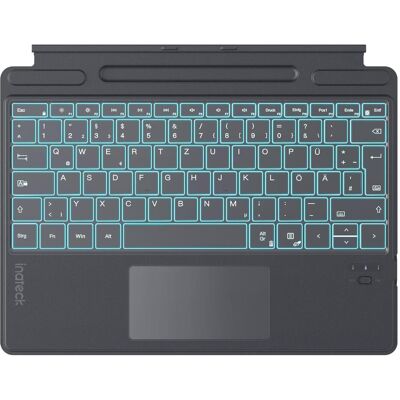 Inateck Keyboard Surface gray, Sureface Pro 8-11 Compatible (DE, Kabellos), Tastatur, Grau Inateck Keyboard Surface gray, Sureface Pro 8-11 Compatible (DE, Kabellos), Tastatur, Grau