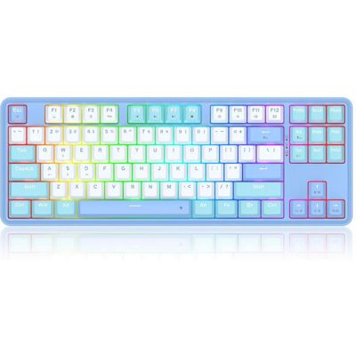Redragon K707WBB-RGB StarBlade (US, Kabelgebunden), Tastatur, Blau, Weiss Redragon K707WBB-RGB StarBlade (US, Kabelgebunden), Tastatur, Blau, Weiss