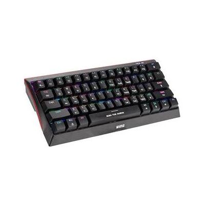 Marvo Hecate 61B (US) Schwarz / Mechanische Tastatur / RGB / USB / US-Layout (US, Kabelgebunden), Tastatur, Schwarz Marvo Hecate 61B (US) Schwarz / Mechanische Tastatur / RGB / USB / US-Layout (US, Kabelgebunden), Tastatur, Schwarz
