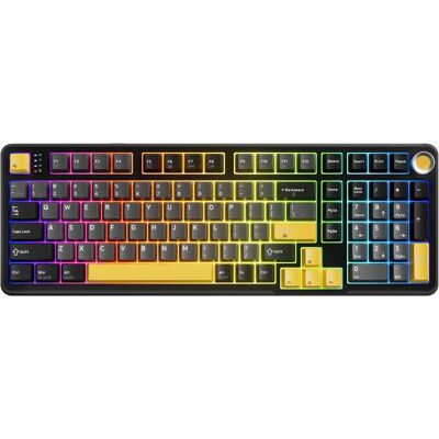 Marvo Klawiatura mechaniczna Titan 98 Wireless (DE, Kabelgebunden, Kabellos), Tastatur Marvo Klawiatura mechaniczna Titan 98 Wireless (DE, Kabelgebunden, Kabellos), Tastatur