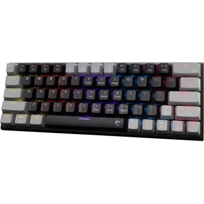 White Shark Computer keyboard GK-002111V2 Wakizashi Black-Grey US Red Switches (US, Kabelgebunden), Tastatur, Schwarz, Grau White Shark Computer keyboard GK-002111V2 Wakizashi Black-Grey US Red Switches (US, Kabelgebunden), Tastatur, Schwarz, Grau
