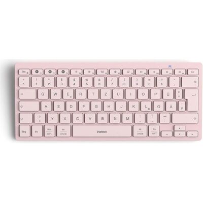 Inateck Keyboard BT QWERTZ pink (DE, Kabellos), Tastatur, Pink Inateck Keyboard BT QWERTZ pink (DE, Kabellos), Tastatur, Pink