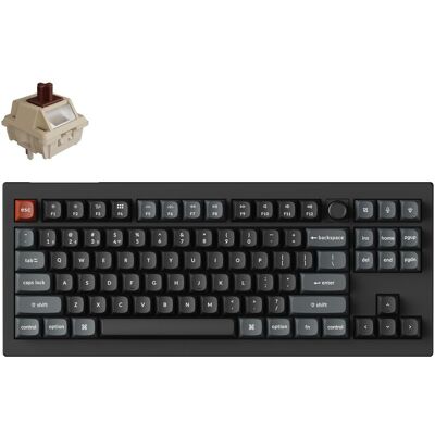 Keychron KEYBOARD WRL V3 ULTRA/BLACK V3U-D3 (US, Kabelgebunden, Kabellos), Tastatur, Schwarz Keychron KEYBOARD WRL V3 ULTRA/BLACK V3U-D3 (US, Kabelgebunden, Kabellos), Tastatur, Schwarz