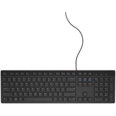 Dell KYBD 104 USEU KB216-B LOGI (Eng. Int., Kabelgebunden), Tastatur, Schwarz Dell KYBD 104 USEU KB216-B LOGI (Eng. Int., Kabelgebunden), Tastatur, Schwarz
