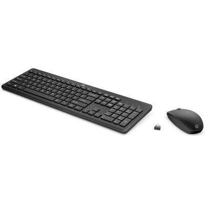 HP 230 Wireless (Eng. Int., Kabellos), Tastatur, Schwarz HP 230 Wireless (Eng. Int., Kabellos), Tastatur, Schwarz