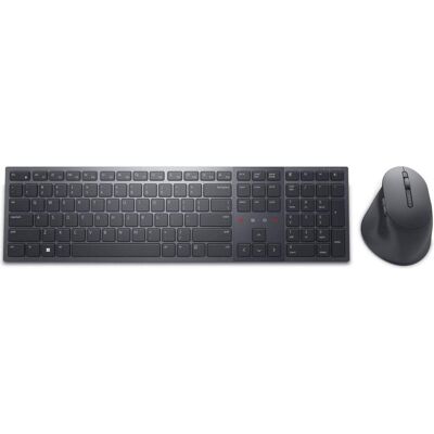Dell Premier KM900 US-Tastatur und -Maus für die Zusammenarbeit (US, Kabellos), Tastatur Dell Premier KM900 US-Tastatur und -Maus für die Zusammenarbeit (US, Kabellos), Tastatur