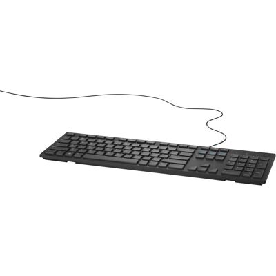 Dell Keyboard (ENGLISH) (US, Kabelgebunden), Tastatur, Schwarz Dell Keyboard (ENGLISH) (US, Kabelgebunden), Tastatur, Schwarz