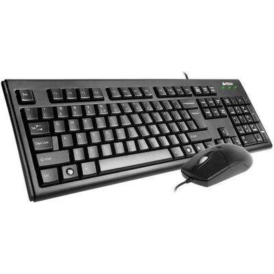 A4Tech KRS-8372 Tastatur USB QWERTY Englisch (US, Kabelgebunden), Tastatur, Schwarz A4Tech KRS-8372 Tastatur USB QWERTY Englisch (US, Kabelgebunden), Tastatur, Schwarz