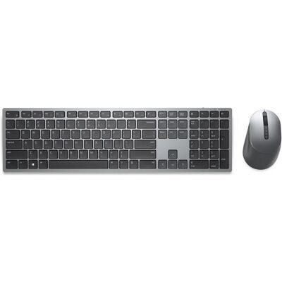 Dell Km7321W Keyboard Mouse (Eng. Int., Kabellos), Tastatur, Grau Dell Km7321W Keyboard Mouse (Eng. Int., Kabellos), Tastatur, Grau