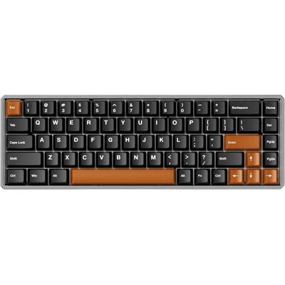 Akko TASTATUR WRL MOD68-HE/02N-02H-00T-02E-02Q-02K (US, Kabelgebunden, Kabellos), Tastatur, Grau Akko TASTATUR WRL MOD68-HE/02N-02H-00T-02E-02Q-02K (US, Kabelgebunden, Kabellos), Tastatur, Grau