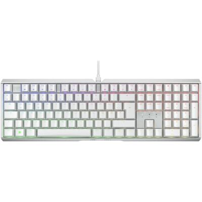 CHERRY XTRFY TAS MX 3.1 RGB Corded (DE) MX2A Brown w (DE, Kabelgebunden), Tastatur, Weiss CHERRY XTRFY TAS MX 3.1 RGB Corded (DE) MX2A Brown w (DE, Kabelgebunden), Tastatur, Weiss