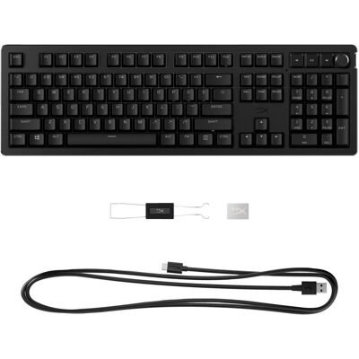 HP HyperX Alloy Rise Gaming (DE, Kabelgebunden), Tastatur, Schwarz HP HyperX Alloy Rise Gaming (DE, Kabelgebunden), Tastatur, Schwarz